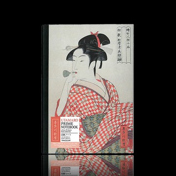 TACCIA 日本浮世繪 喜多川歌麿 婦女人相 A5橫線筆記本