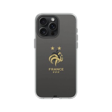 iPhone 15 Pro Max Clear 透明 - FFF - Logo - Golden