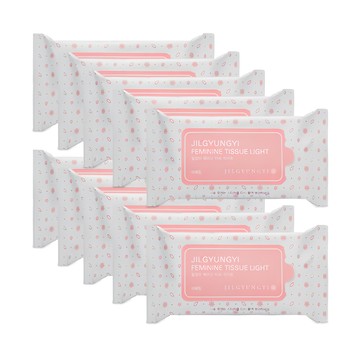 JilGyungYi 質更益 純粹植感私密濕紙巾 Set  58g  1入  10包