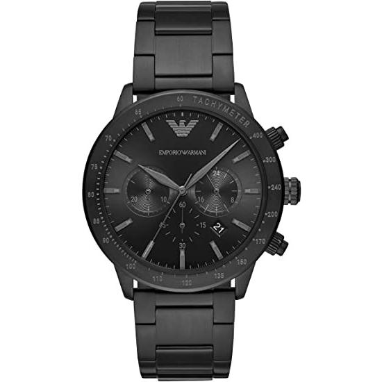 エンポリオアルマーニ EMPORIO ARMANI 腕時計 クロノグラフ メンズ AR11242 ブラック | LINEショッピング