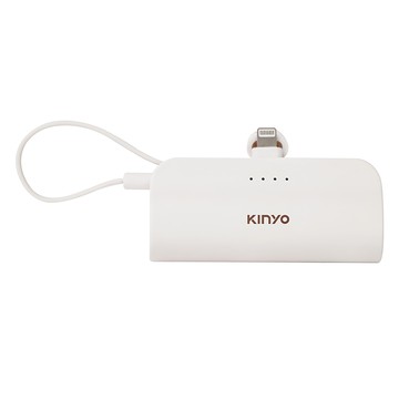 Kinyo 2in1 輕便型行動電源  KPB-2300  白色
