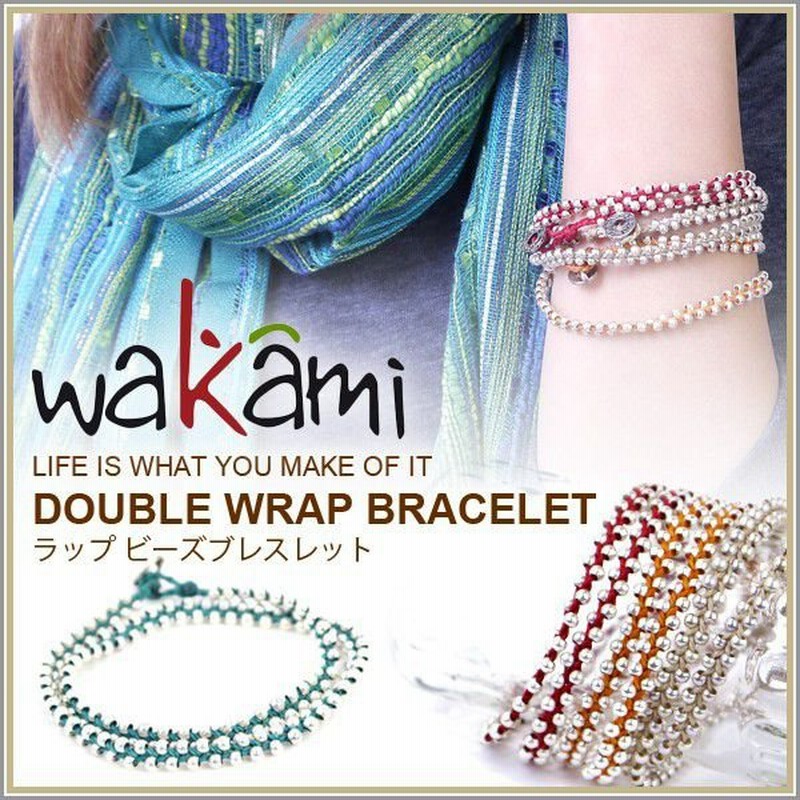 Wakami ワカミ ブレスレット レディース ミサンガ アンクレット エスニック アクセサリー ブレス メンズ ユニセックス 通販 Lineポイント最大0 5 Get Lineショッピング