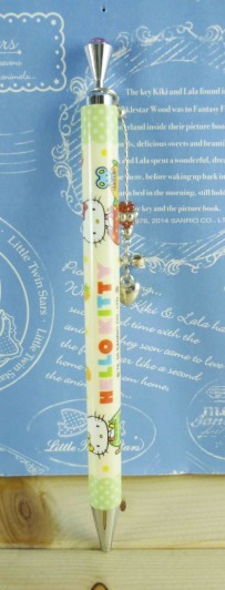 【震撼精品百貨】Hello Kitty 凱蒂貓~KITTY原子筆-草莓圖案-綠色