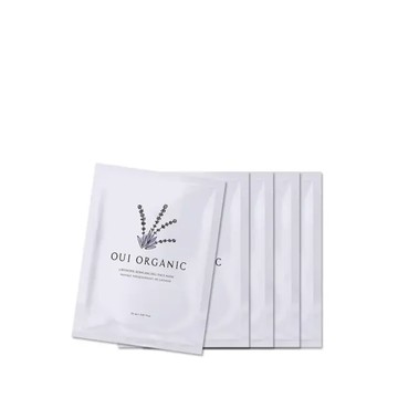 OUI ORGANIC 薰衣草淨透控油面膜5入