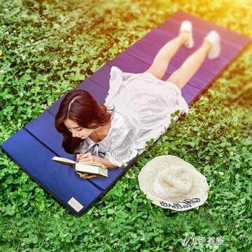 夏季折疊打地鋪神器辦公室睡覺墊子單人午睡床墊地上鋪的睡墊YYS 快速出貨