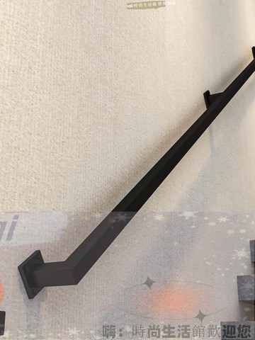 免運 可開發票 鐵藝樓梯扶手欄桿老人室內家用窄樓道簡約靠墻幼兒園兒童方管拉手