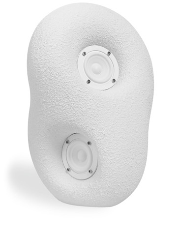 Transparent - Acoustic Sculpture speaker - unisex - Concrete - One Size - White