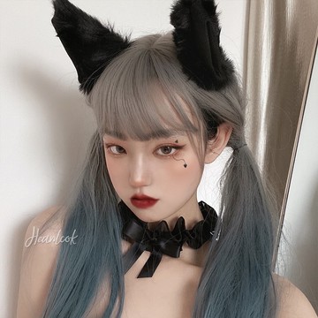 現貨+預購 女假髮長假髮透氣假髮片輕量假髮免打理隱形增髮整頂假髮角色扮演-直髮齊瀏海73xw14【獨家進口】【米蘭精品】