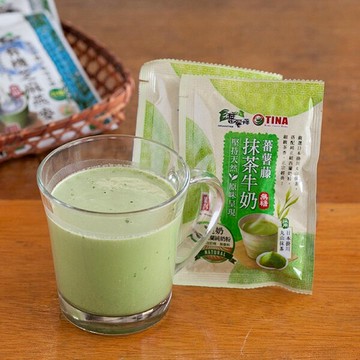 【蕃薯藤】抹茶牛奶(無糖)