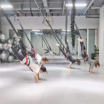爆款室內飛天魔活力帶 5D空中瑜珈懸掛蹦極繩彈力帶 舞蹈健身訓練