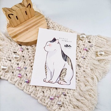 ME182-A68_我紙在乎你百喵圖鑑系列明信片_postcard