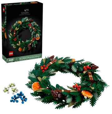 【LEGO 樂高】磚星球〡 10340 花藝系列 花圈 Wreath