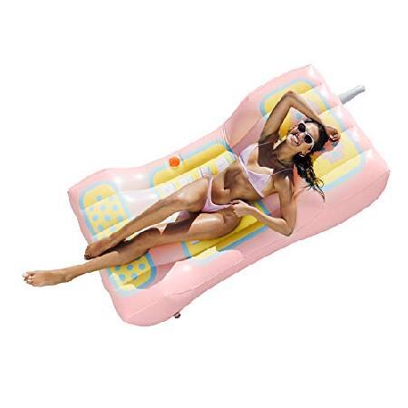 FUNBOY RETROPHONE Retro Phone Giant Inflatable Tube Float, Luxury Raft for Summer Pool Parties and Entertainment