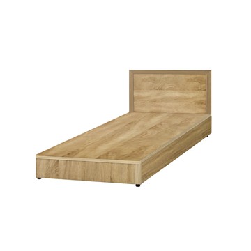 IHouse-經濟型房間組二件(床片+床底)-單大3.5尺梧桐