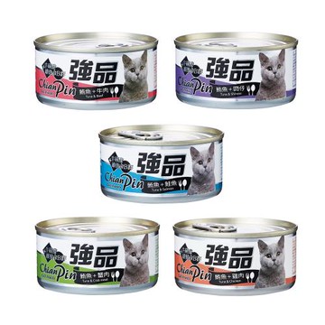 【Chian Pin強品】貓罐頭 貓咪餐罐 貓食170gX24罐/箱(全齡貓 副食)