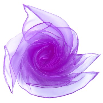 律動紗巾 深紫色 1條 尼龍紗材質 舞蹈道具 肢體律動感 顏色辨識訓練