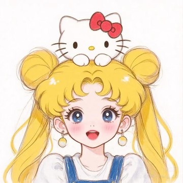 ✨臺灣出貨✨可愛動漫粘貼美少女防水戰士臥室裝飾貼畫汽車電動車牆上貼紙卡通
