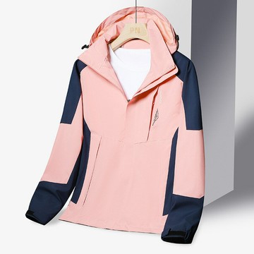 現貨+預購 衝鋒衣連帽夾克-薄款防風防水透氣男女衝鋒外套8色74db19【獨家進口】【米蘭精品】