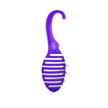 Wet Brush Wet Brush 沐浴可用順髮梳 - # Purple Glitter 1pc-梳子