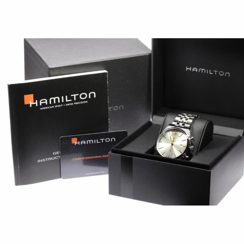 【ネット限定】 ☆美品 ジャズマスター 箱保付【HAMILTON】ハミルトン 時計