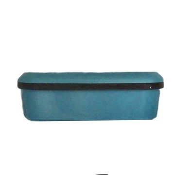 GLIT&BRILLIA 便當盒，日本製  藍色  1個