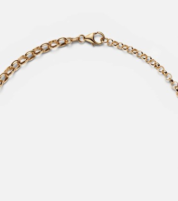 FoundRae 18kt gold pendant necklace with diamonds