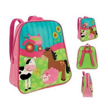 美國Stephen Joseph GOGO美式兒童造型防水背包-女孩農場