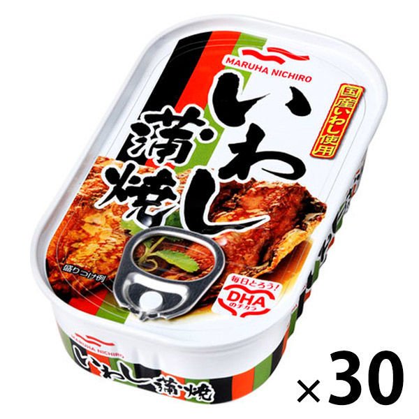 マルハニチロマルハニチロ いわし蒲焼 100g 30個 おかず・惣菜缶詰