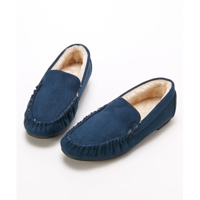 アグ モカシン UGG W SUPER MOC SLIPPER 1121570 ブラック チェスト