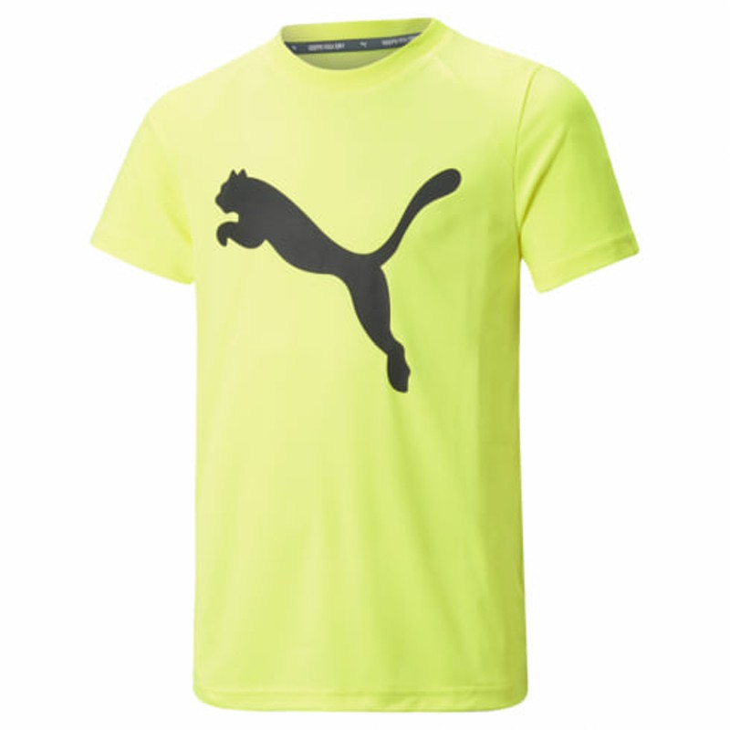 プーマ ジュニア キッズ 子供 半袖 機能Tシャツ ACTIVE SPORTS ポリ キャット Tシャツ 849645 スポーツウェア PUMA  イエロー 150cm 通販 LINEポイント最大2.0%GET | LINEショッピング