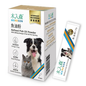 木入森 寵物魚油粉 15包/30包 犬貓保健