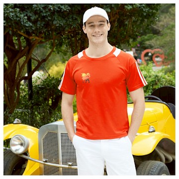 【LEIDOOE】簡約圓領男短吸排T(18151)