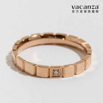 vacanza｜純鋼｜單鑽格子‧純鋼戒指#蝦皮限定款 #新年飾品 #新年禮物