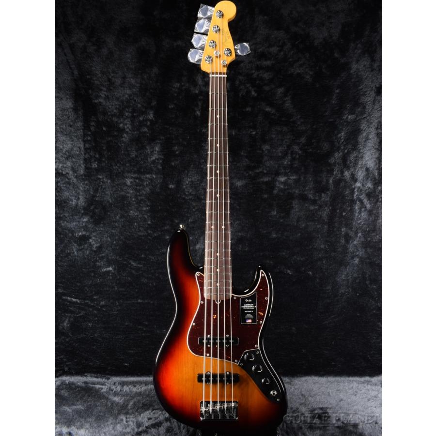 Fender USA American Professional II Jazz Bass V -3-Color Sunburst   Rosewood-《ベース》