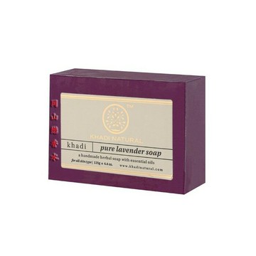 印度 Khadi 草本薰衣草手工精油香皂125g 優惠價:55元｜岡山戀香水