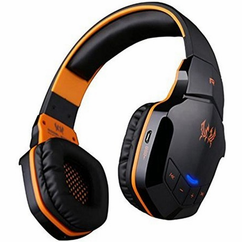 ワイヤレスゲームヘッドセット 505 V4 1 Bluetoothゲームヘッドセットpc用マイク付きヘッドホンmacノートパソコン オレンジ 通販 Lineポイント最大get Lineショッピング