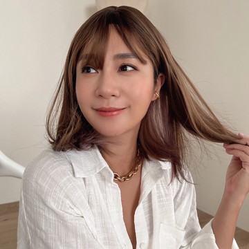 魔髮樂 全頂假髮 挑染中長髮 蜂蜜色 挑染粉紅色 D6131