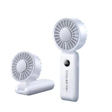 巧可 手持小風扇 靜音辦公室風扇 桌面風扇 電風扇 便攜式折疊風扇 掛脖長續航風扇 戶外風扇 三合一多模式