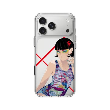 iPhone 17 Pro Max Clear Case（相機按鈕） 透明 - MITSUME - Deadly cute