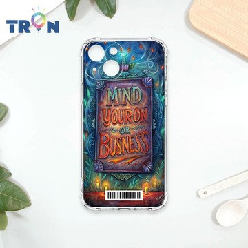 TRON IPhone 14 少管閒事 四角防摔載具殼 軟殼 手機殼