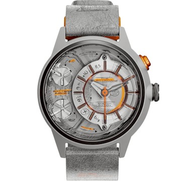 THE ELECTRICIANZ 發電機 THE SKETCH ELZ 限量300 只 電路發光腕錶-ZZ-C1C/01-CLG