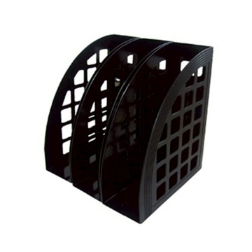 力大牌ABEL  A4雜誌盒(3件一組入)63610-黑