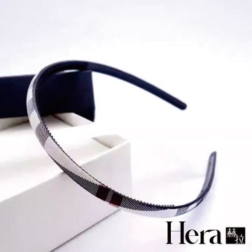 【HERA赫拉】韓版可愛格子布藝細頭箍 H113091201