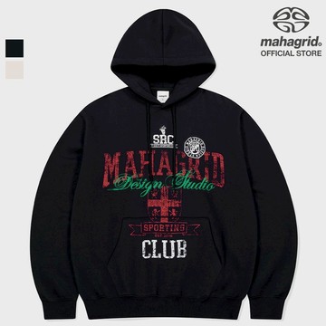 [MAHAGRID] 運動俱樂部連帽衫_unisex_korean style_Fleece design