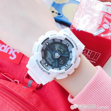 獨角獸機械手錶男士學生電子錶女潮流防水夜光情侶品牌抬手燈 99購物節