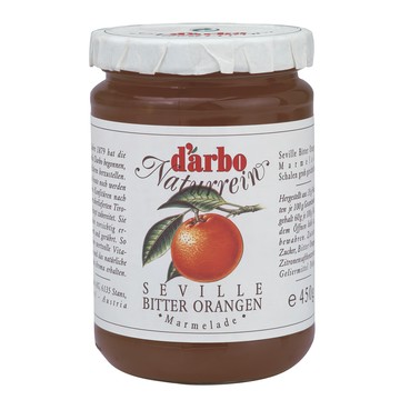 d'arbo 徳寶 Seville Bitter Orange Marmelade 苦橙果醬 450g  1罐