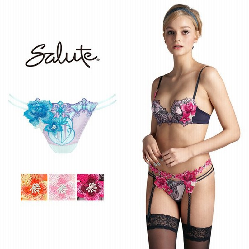 サルート Salute ワコール Wacoal ブラジャー 61シリーズ ソング Tバック 紐パン タンガ ショーツ 花柄 フラワー パンツ パンティ 下着 インナー ランジェリー P 通販 Lineポイント最大get Lineショッピング