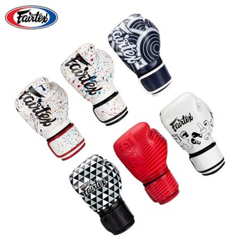 菲泰拳套fairtex拳擊手套專業搏擊格斗男女泰拳拳套散打沙袋訓練