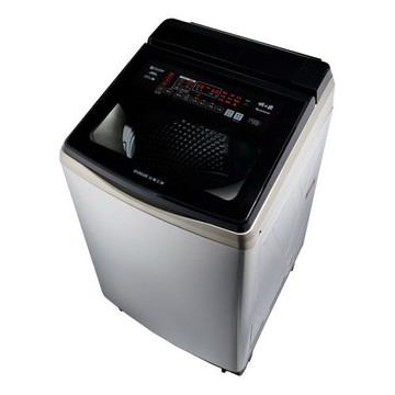【SANLUX 台灣三洋】18KG 變頻超音波洗劑自投直立式洗衣機 SW-V19ADS (內外不鏽鋼)
