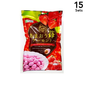 [Set of 15] Sennarido Amaou Strawberry Almond 80g